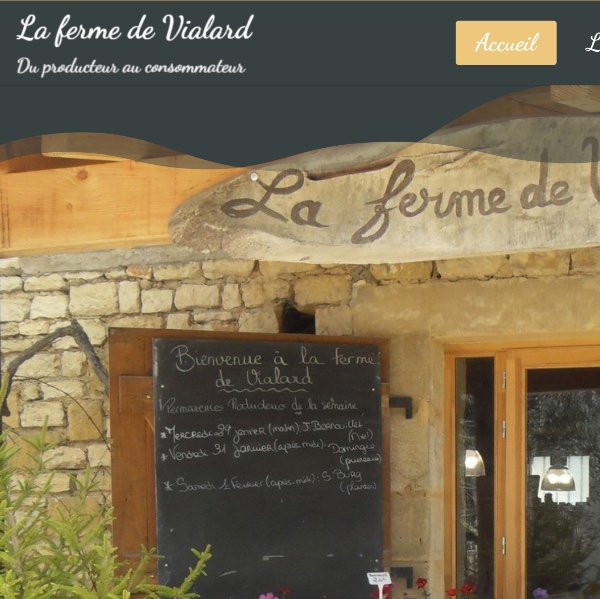 Ferme de Vialard, association de producteurs