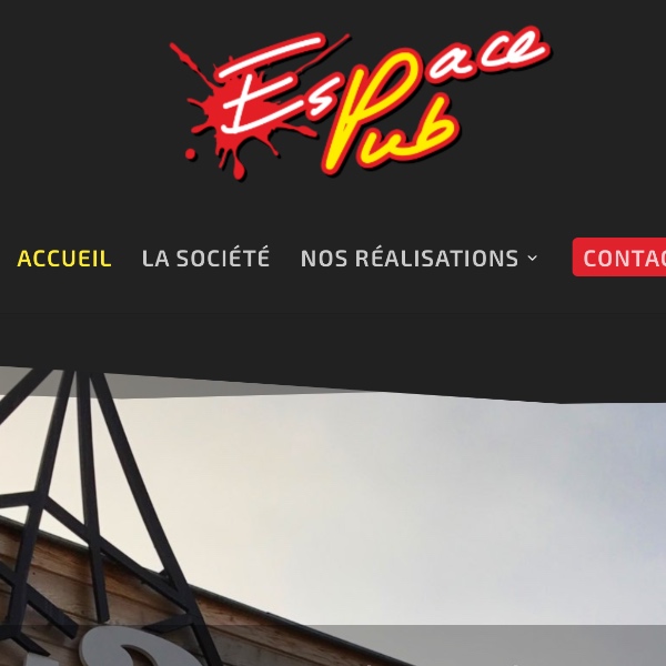 Création du site Internet Espace Pub à Carsac / Sarlat