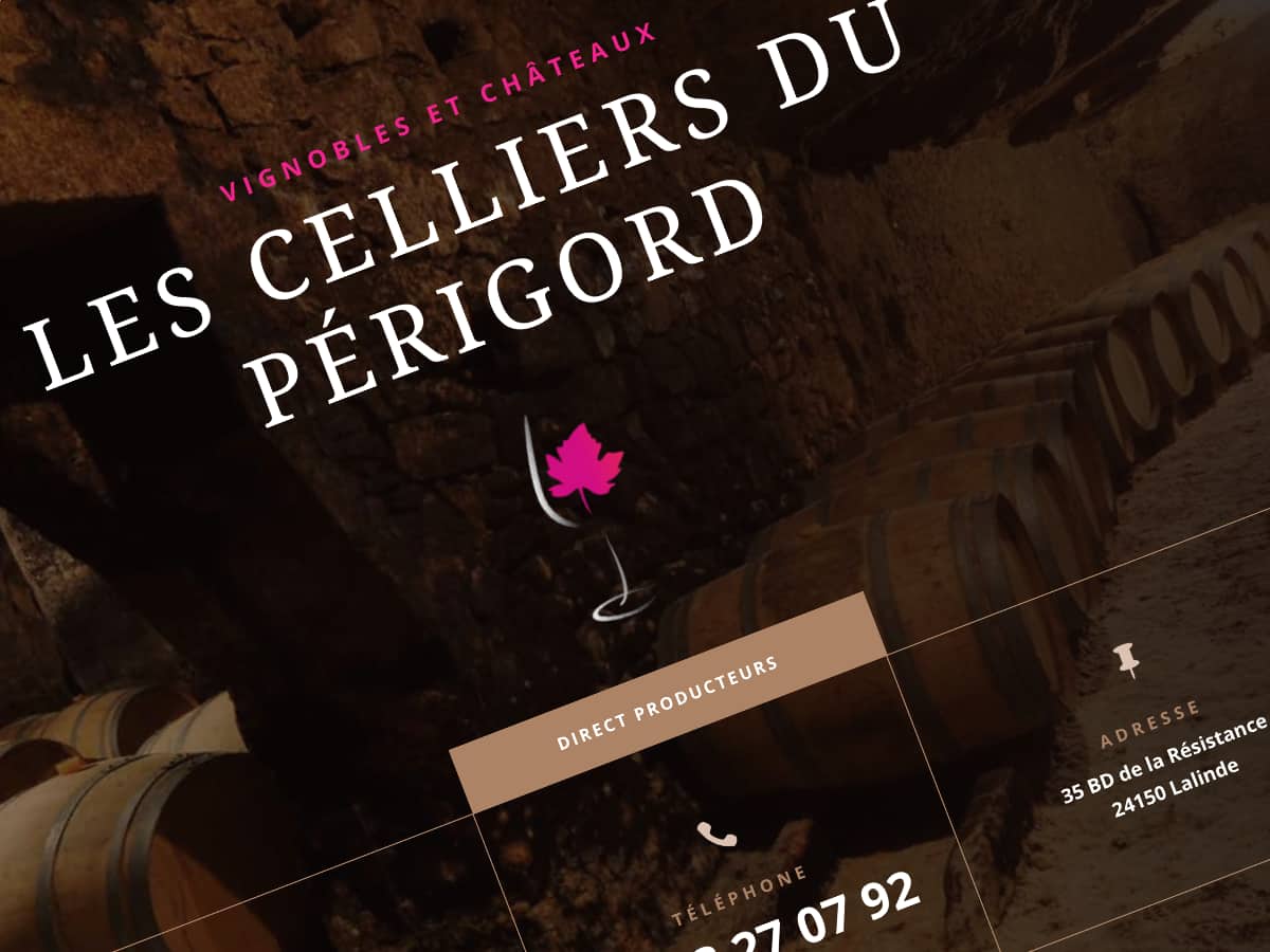 Site Internet Château Le Brézéguet