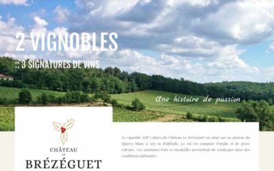 Site Internet pour les viticulteurs